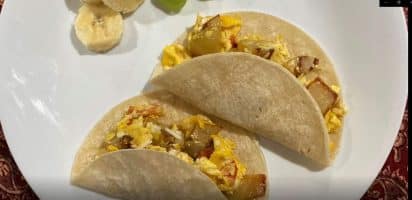 Breakfast Tacos with WIC Foods