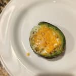 BOTES DE HUEVO DE AGUACATE AL HORNO