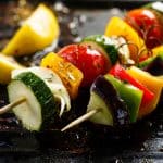 Vegetable Kebobs Using WIC Foods