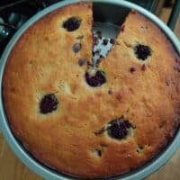 blackberry banana bread