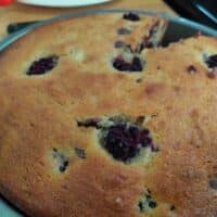 blackberry banana bread